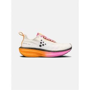 NEW CRAFT women's endurance 2 running shoe in - 895745 - ash white/fuchsia